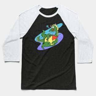 Loch Ness Monster Baseball T-Shirt